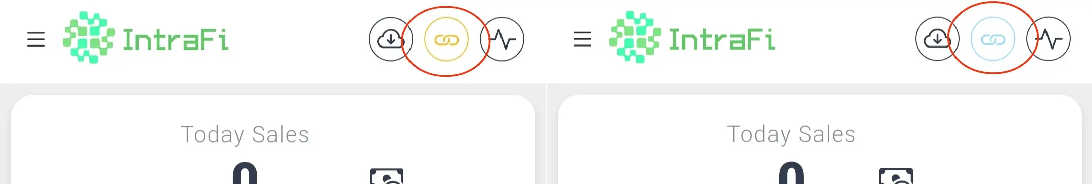 MikroTik hotspot portal bind color indicators