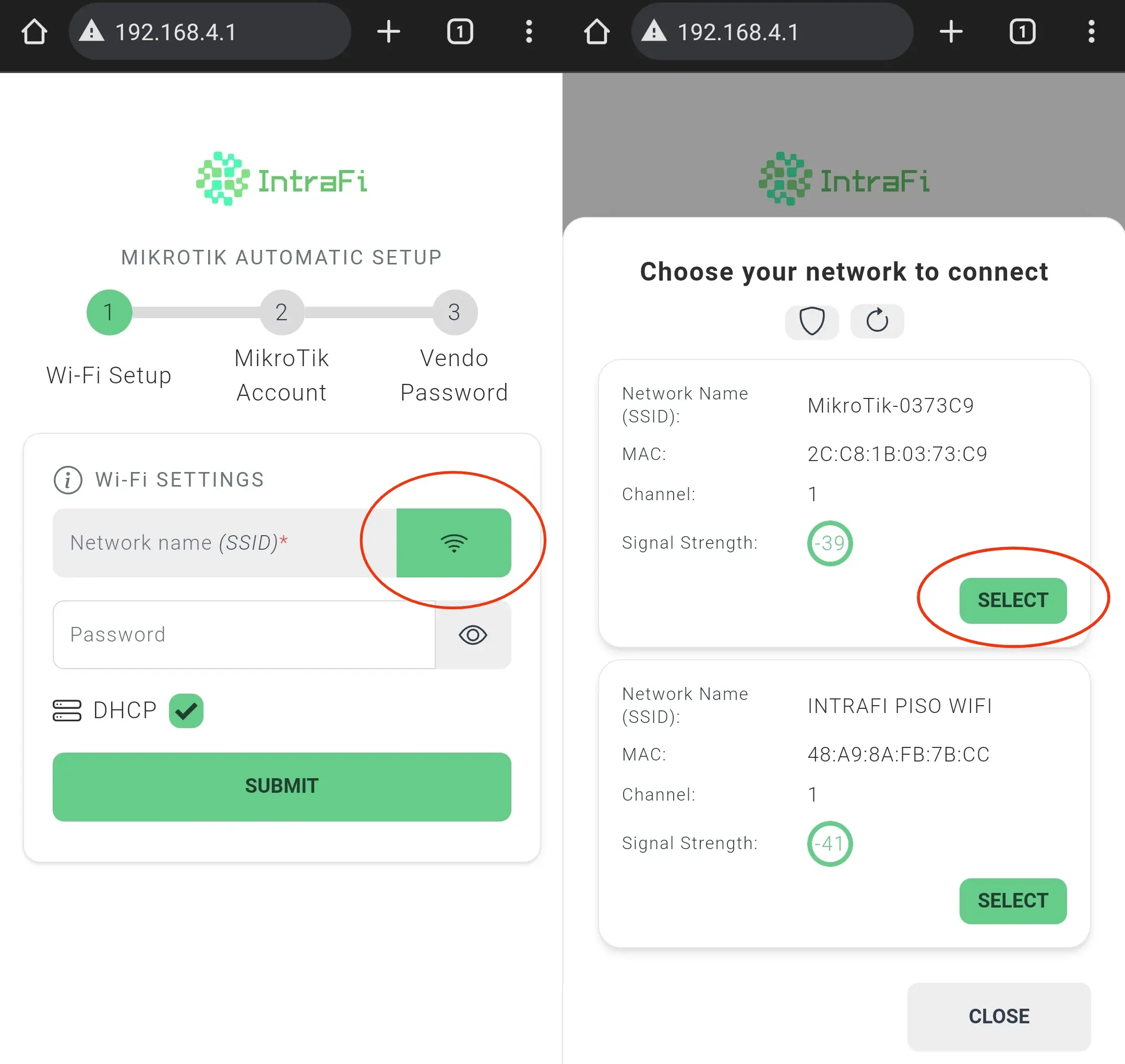 NodeMCU ESP8266 Wi-Fi network scan to connect to a network