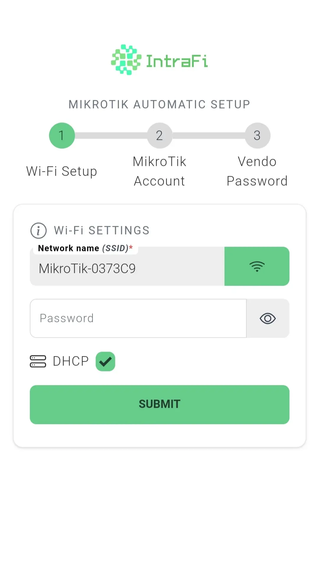 MikroTik Automatic Setup