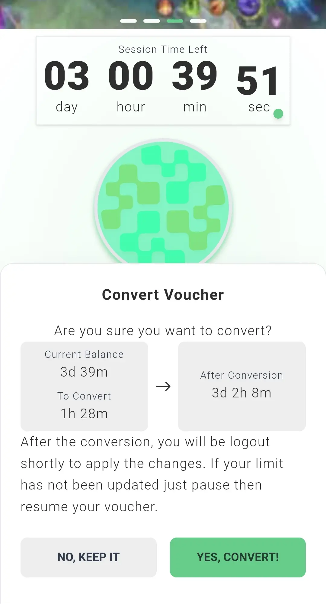 Hotspot Portal - Convert Voucher